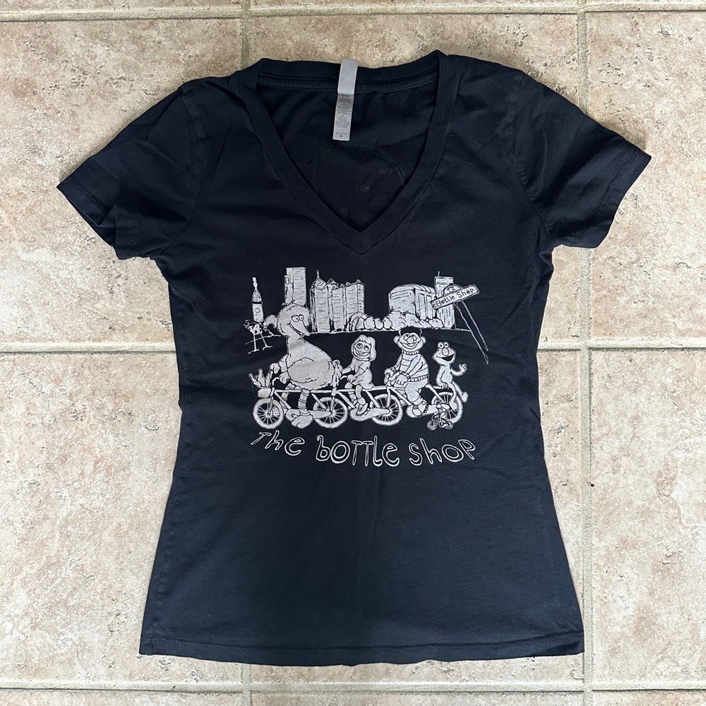 Next Level Apparel Black Tee